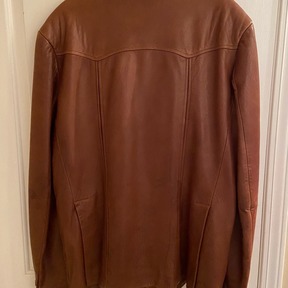 Vintage Guess Leather Jacket/Blazer - Picture 2 of 4